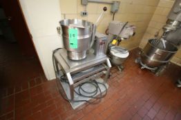 20 Quart Groen Jacketed Tilt Kettle Model TBD 7-20 S/N 35932