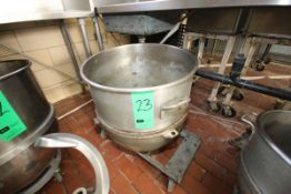 140 Quart Bowl for Hobart Mixer 23'X24"