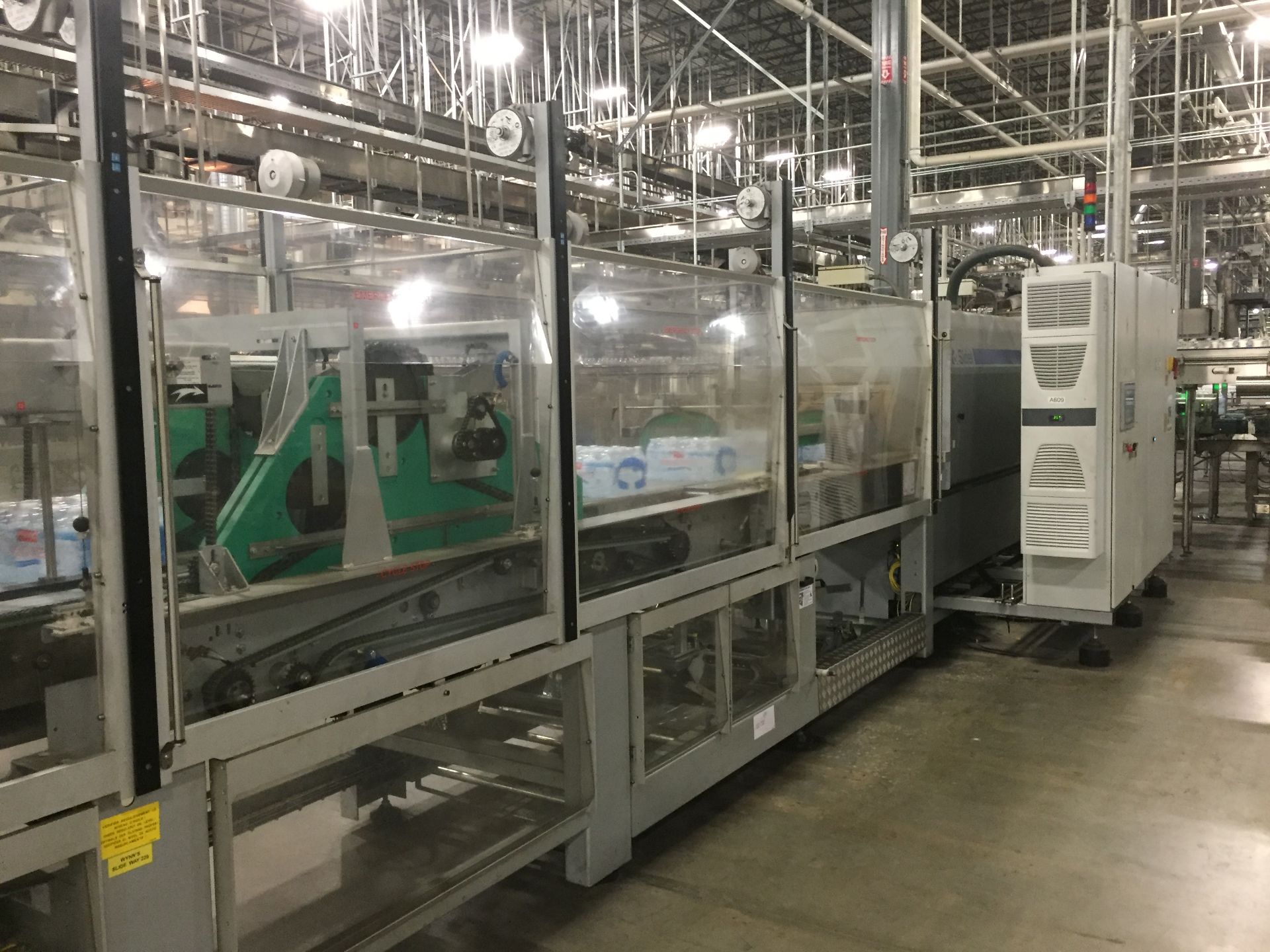 2010 Sidel Stacker, Model TSP2 T1, S/N 45B08, Previously Ran 8oz Double-Stacked Trays, Clear Shrin - Image 9 of 11