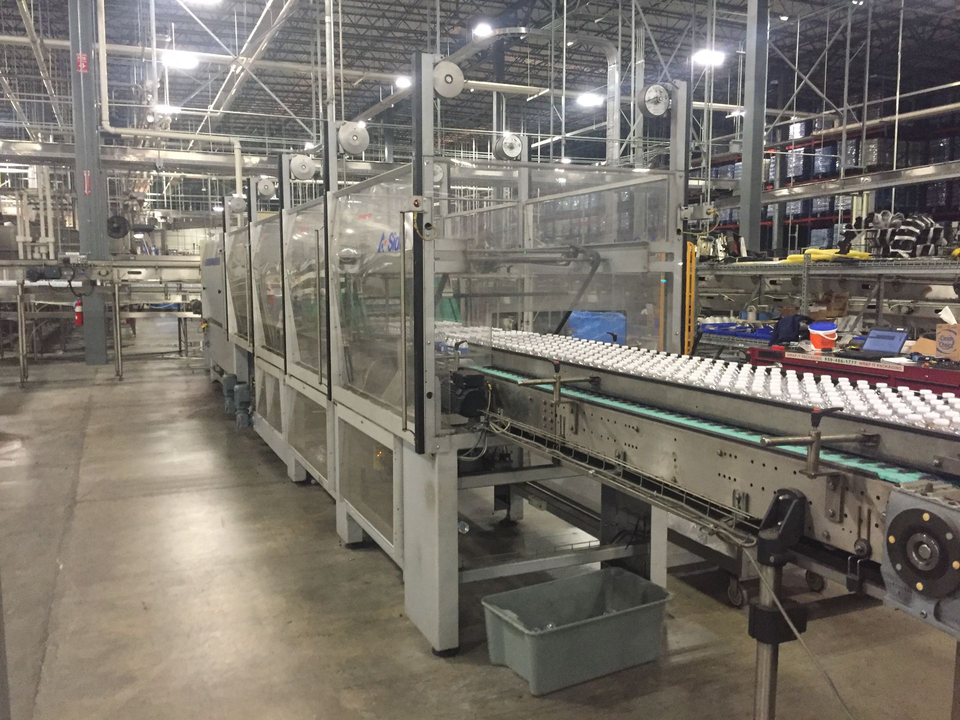 2010 Sidel Stacker, Model TSP2 T1, S/N 45B08, Previously Ran 8oz Double-Stacked Trays, Clear Shrin - Image 5 of 11