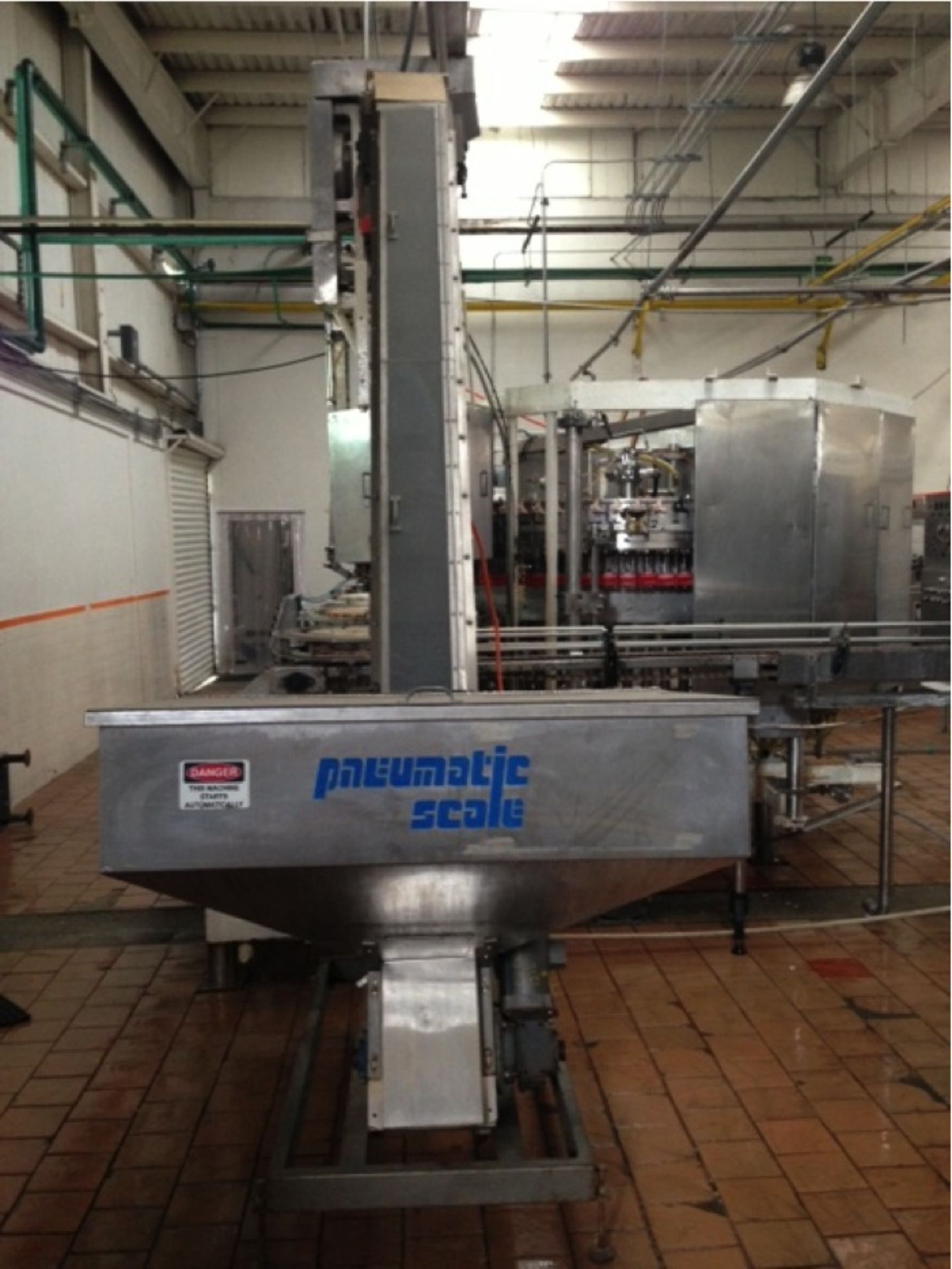 Pneumatic Scale S/S CapElevator, Model EA-10, 240 cpm (Located in San Diego)***DOSA***