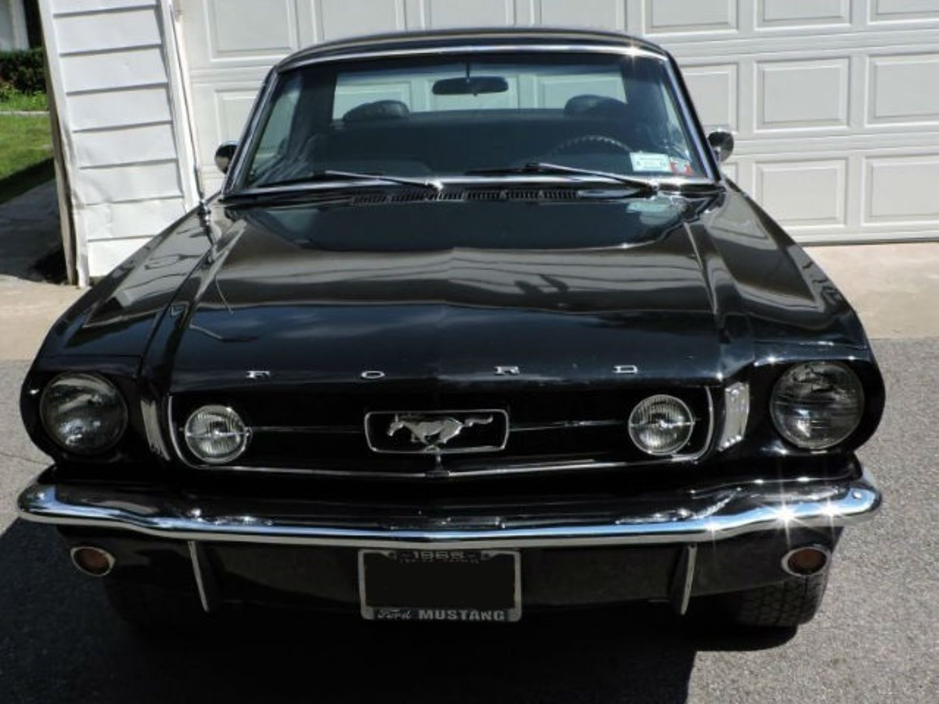 65' Ford Mustang - Year 1965, Automatic Transmission, Original Factory A/C, 6 Cylinders, Approx 72, - Image 2 of 8