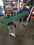 Dorner 3200 Belt Conveyor - NO RESERVE - 12" Wide X 72" Long. As shown in photos. (Located in New