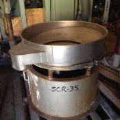 Eriez screener. Model MS361X. Style 44182. S/N JJ5/1128. Has a stainless bottom deck only.