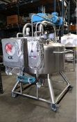 DCI 100 Gallon Dome-Top / Cone-Bottom Procesor, S/N 93-F-46097, Skid Mounted with Chart Recorder and