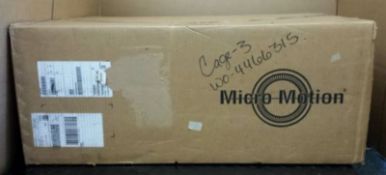 Micro Motion F025A150 Mass Flow Sensor New in original Box(Located in GA, ***HOLD***)