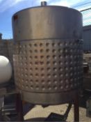 500 Gallon Jacketed S/S Tank (Located in San Diego)***DOSA***