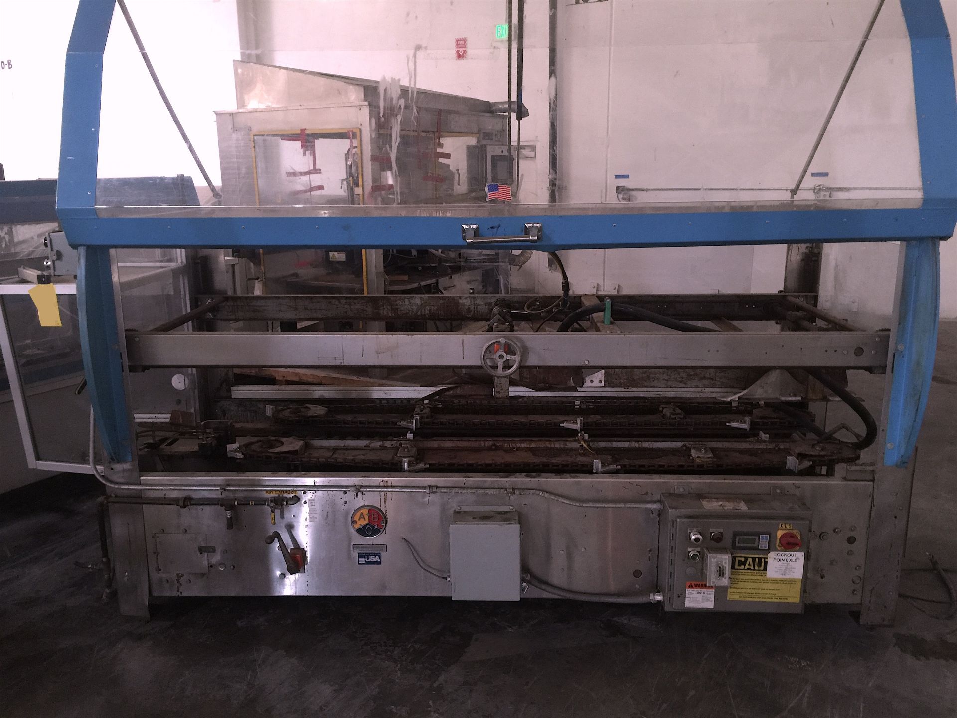 ABC Model 30 Hot Melt Adhesive Case Sealer - 1998 (Rebuilt in 2011) Serial #: 22858 Case range: