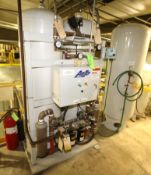 2008 Air Sep Oxygen Generator, Model AS-J (450), S/N 75523-4 with Steel Fab Aprox. 62" H x 24" W Air