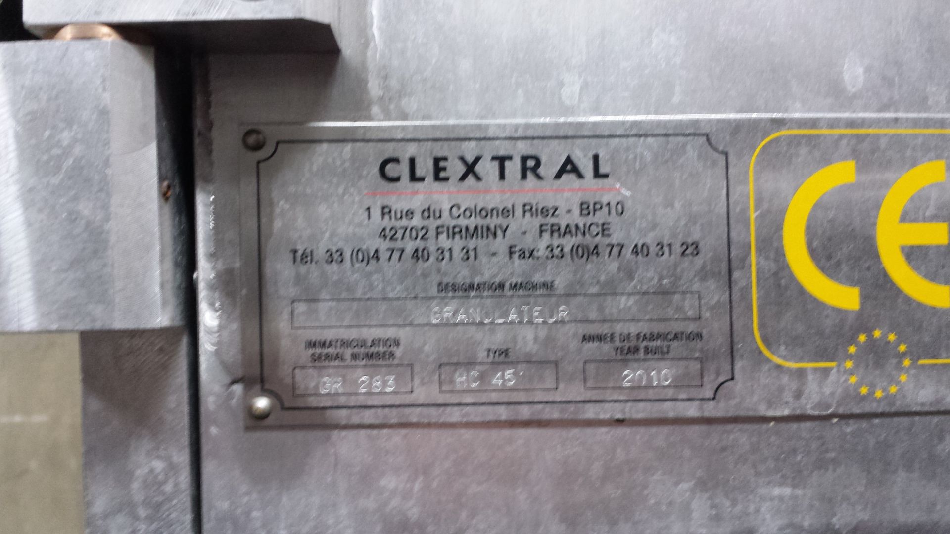 Clextral BC-45 Extruder, S/N 16201 98, Previously Produced 300 Lb/Hr in Trials (Located in Michiga - Image 7 of 9