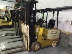 Yale Apox. 3,000 lb. Electric Forklift, M/N ERC060FCN36SE092, S/N N467271, Type E, 36 Volt