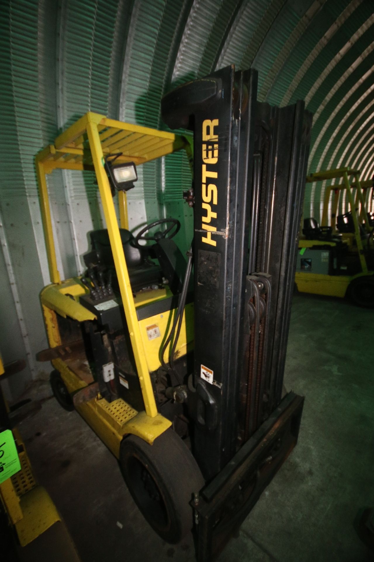 Hyster 3,250 lb. Electic Forklift, M/N E50XM2-33, S/N F108V27351A, 3-Stage Mast, Side Shift, 36 Volt - Image 3 of 3