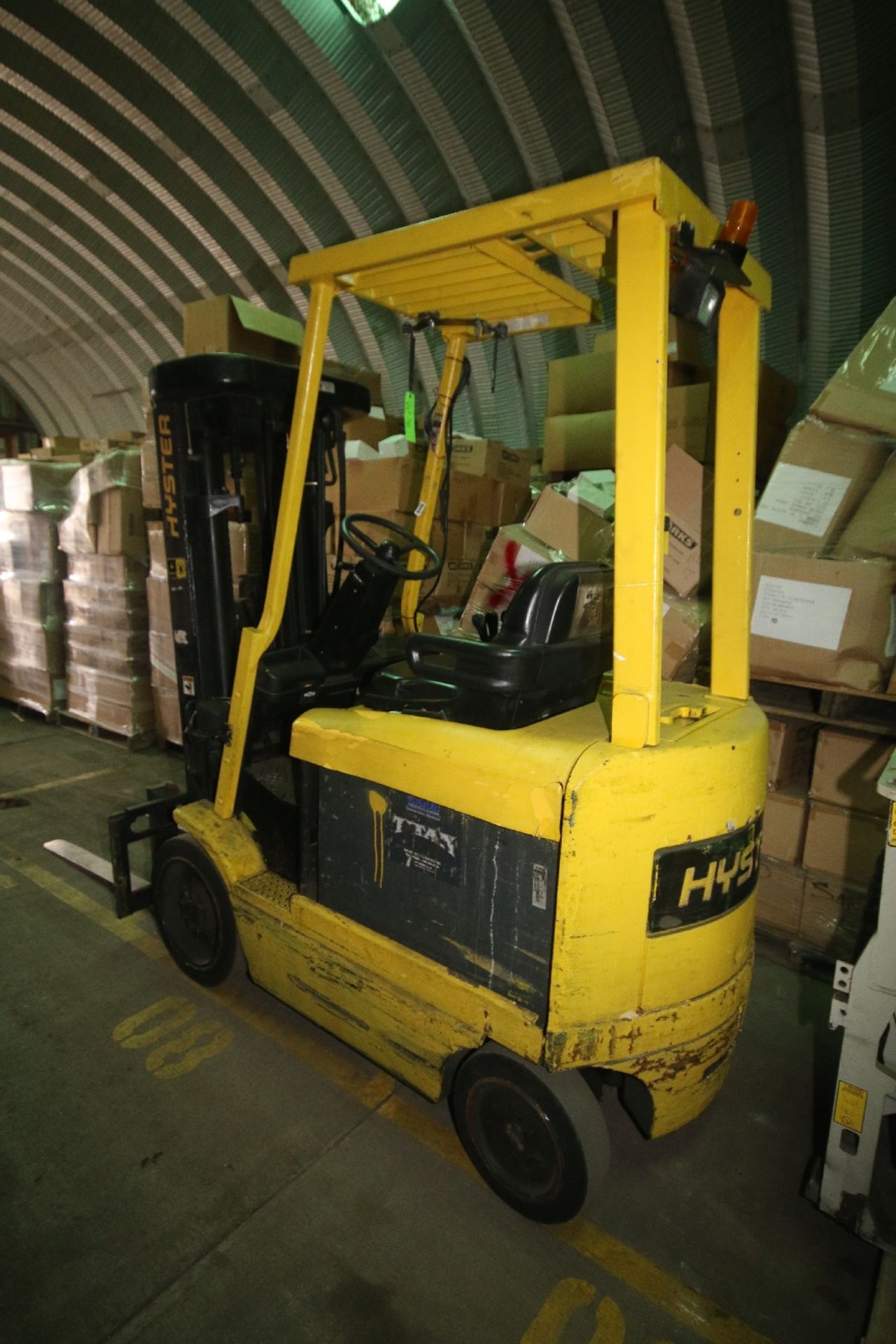 Hyster 3,250 lb. Electric Forklift, M/N E50XM2-23, S/N F108B26209Z, 4-Stage Mast, Side Shift, 36 - Image 4 of 8