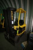 Hyster 3,250 lb. Electic Forklift, M/N E50XM2-33, S/N F108V26261Z, 4-Stage Mast, Side Shift 36