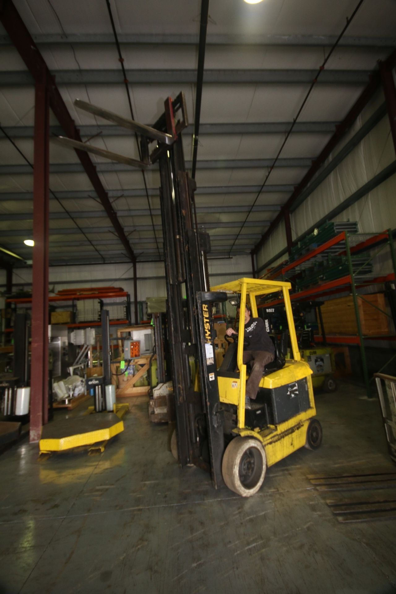 Hyster 3,250 lb. Electric Forklift, M/N E50XM2-23 , S/N F108B26210Z, 4-Stage Mast, Side Shift, 36 - Image 2 of 7