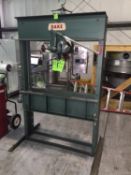 Dake Hydraulic Press, M/N 75H, S/N 180061 (KH12)