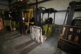 Clark Aprox. 3,500 Electric Forklift, M/N ECS25, Type E, S/N E357-0189-8972-B, 3-Stage Mast, with