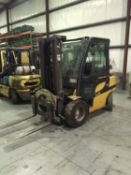 Yale Veracitor 60VX 4,800 lb. Enclosed Cab Propane Forklift, M/N GLB060VXNVSE087, S/N B875V0333G,