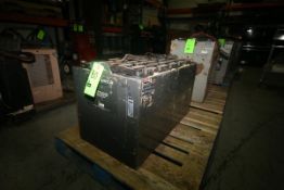 Forklift Batteries, Including Liberator 36 Volt Forklift Battery, 18 Cell, Type EO (Dimensions