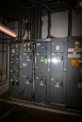 Allen-Bradley Centerline 13-Bucket Motor Control Center, Apox. 78" L x 90" H, S/N SN B 799992/1 (