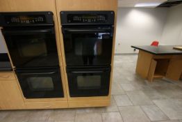 GE Double Oven, Model JKP48B0F6BB. Black