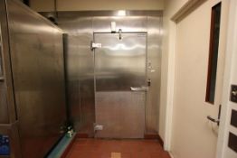 KOLPAK Walk-In Cooler, S/N 01B1213, COLD-ZONE 2-Fan Evap Blower, Approx 19' x 11' x 8' 6"