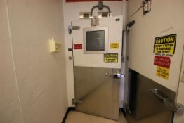 TAFCO Walk-In Freezer, Model 19-14-F, S/N 13672-2, S/S Walls and Ceiling, BOHN 6-Fan Evap Blower,