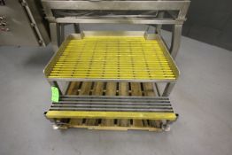Aprox. 47" W x 35" L Portable S/S Stand with Plastic Grating