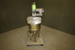 Groen 20 Gal. S/S Kettle, Model RA20SP, National Board #55979 with Max. WP 100 psi @ 338 F, Anchor