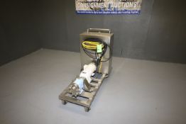 Waukesha Positive Displacement Pump, Model 15, S/N 151907 with 1-1/2" x 1-1/2" Clamp Type S/S
