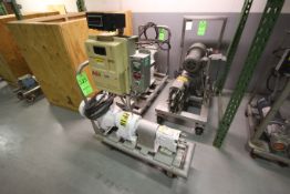 Waukesha Positive Displacement Pump Head, Size 15, S/N 21250SS with 2275 RPM SEW Drive and ABB
