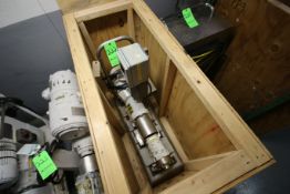 Waukesha Portable Positive Displacement Pump, Model 15, S/N 21252SS with 1-1/2" Clamp Type S/S