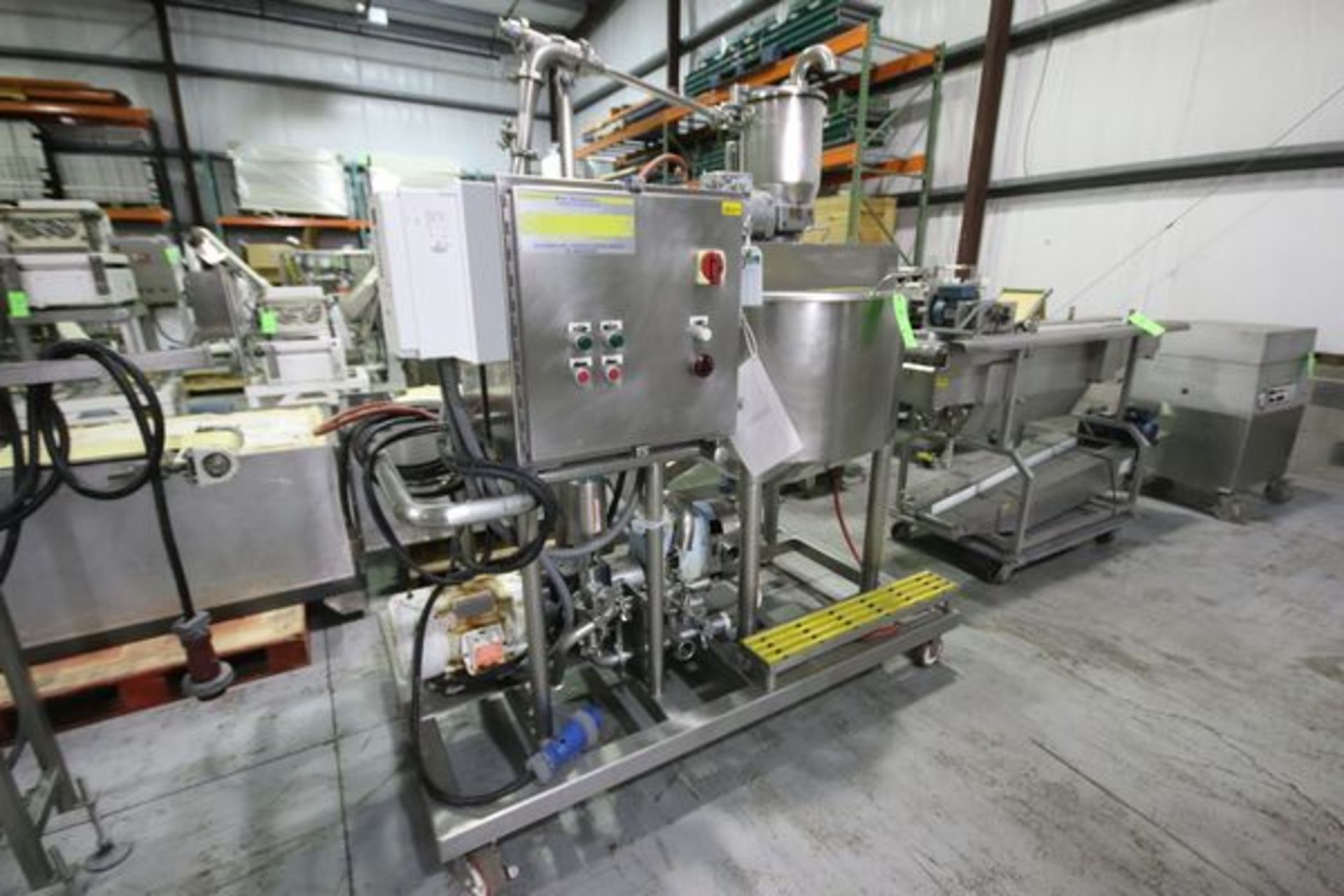 Chester-Jenson Aprox. 70 Gal. Processor Kettle, Model X70N2.5, S/N 9620-P, Built 1996, Rated 100 PSI - Image 2 of 8