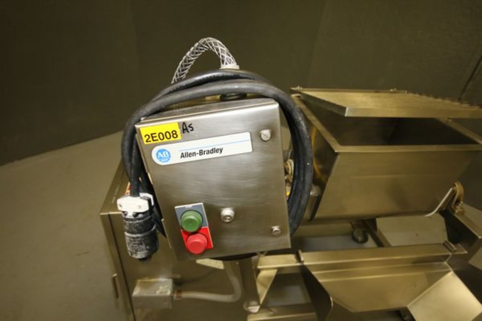 Aprox. 5 Cubic Feet S/S Twin Shaft Mixer with Allen Bradley Controls and 2 hp Variable Speed Motor - Image 8 of 8