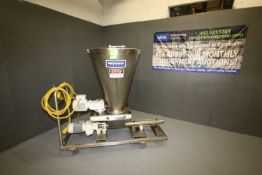 Moyno Sanitary Grade S/S Augmentor Stuffer Pump, Model FBC2E-SSEX-3SAA-Equip, S/N AS22813102-EL with