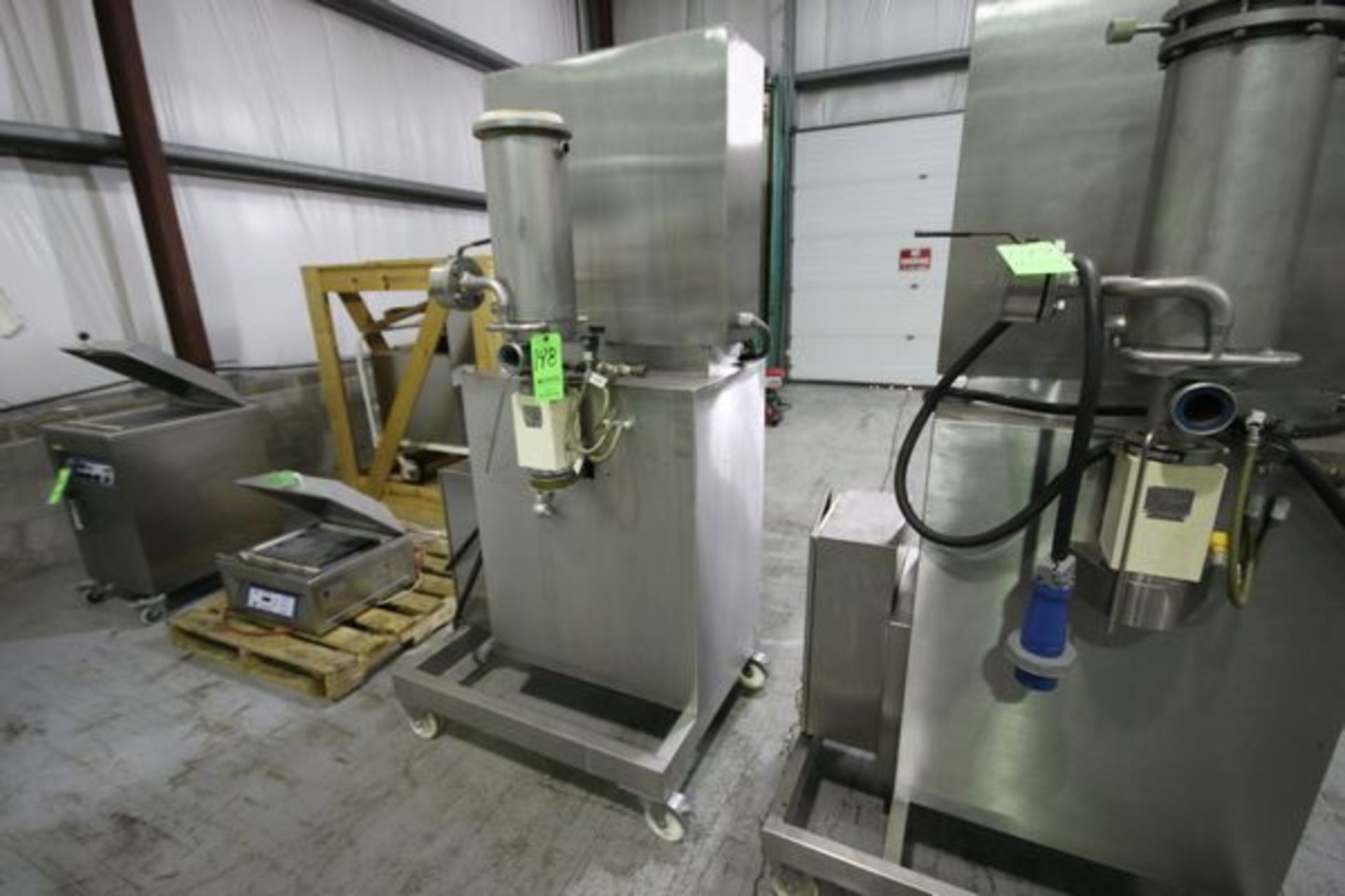 Burdosa Emulsfier Mixer, Model MISCHER GR80, S/N 2408020991 with Jacketed Mixing Chamber and Control