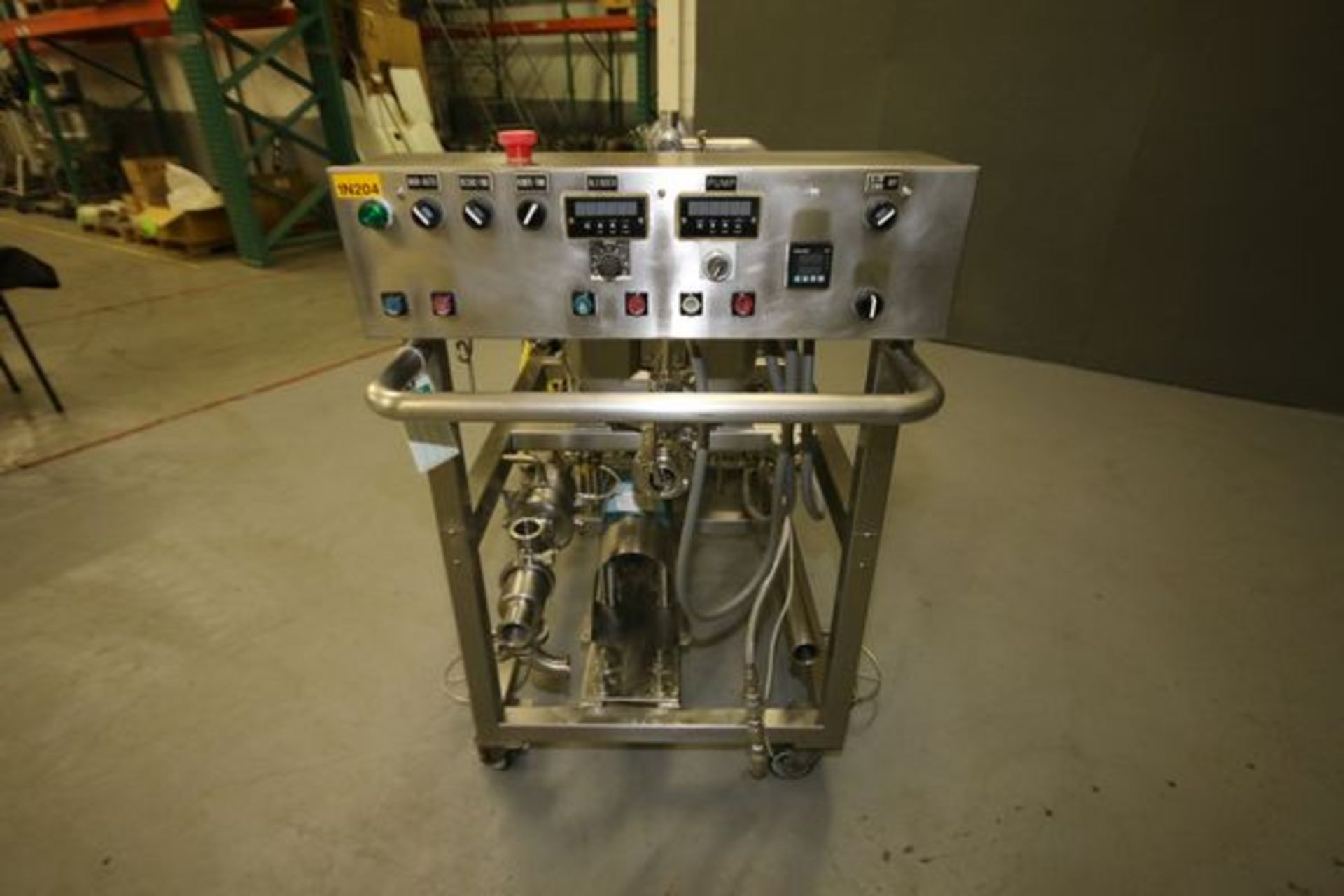 Viatec Perma- San S/S Paddle Mixer, Model 11 Gallon JHR, S/N 77547 with Blade Comparment Dimensions: - Image 4 of 13