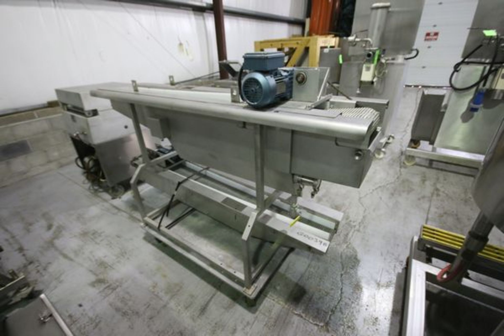 Aprox. 73" Long x 8" Wide Mesh Conveyor Systems with 0.33 hp Gear Motors (Utilizied in the Bakery - Image 5 of 5