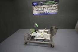 Charlotte S/S Colloid Mill, Model SD2, S/N 3348 with 3 hp Motor and Waukesha Positive Displacement