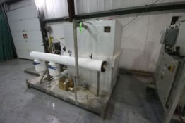Skid-Mounted Glycol Holding Tank with Aprox. 600 Gal. Square Tank, (2) Goulds 15 hp Series SS V