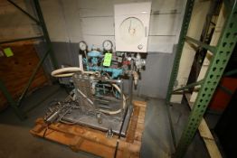 Skid-Mounted APV Crepaco S/S Plate Press, Type JR.-SS, W.O. 19161 with Worthington 3/4 hp