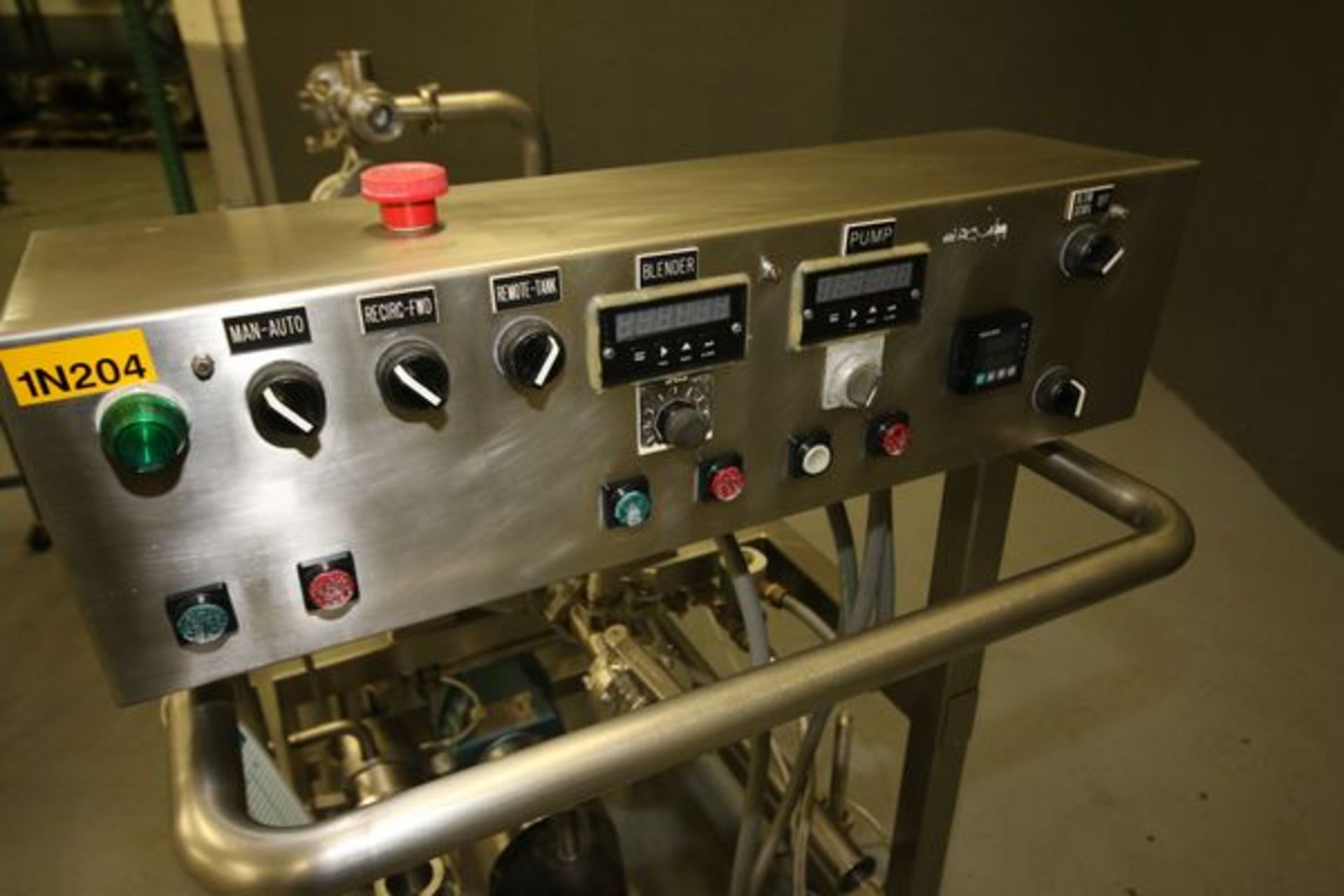 Viatec Perma- San S/S Paddle Mixer, Model 11 Gallon JHR, S/N 77547 with Blade Comparment Dimensions: - Image 11 of 13