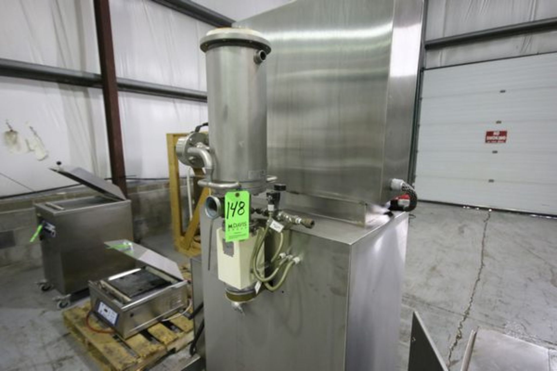Burdosa Emulsfier Mixer, Model MISCHER GR80, S/N 2408018590 with Jacketed Mixing Chamber and Control - Image 2 of 5