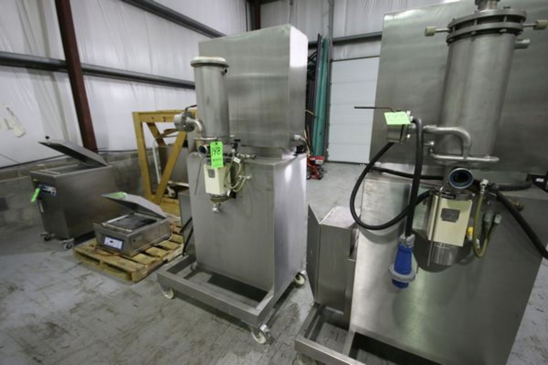 Burdosa Emulsfier Mixer, Model MISCHER GR80, S/N 2408018590 with Jacketed Mixing Chamber and Control