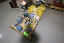 Assorted Micro-Motion Parts including Transmitters, Read-Out, Cables on 2-Pallets