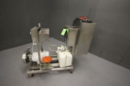 Skid-Mounted Cleaning System with G & H 7.5 hp Centrifugal Pump, Baldor 3450 RPM Drive, 208-230/