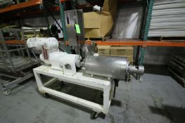 Votator Scrape Surface Heat Exchanger, Model 1C624L, S/N 88161HA-1 with Shell 400 psi @ 375 F,