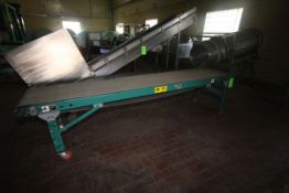 Automated Conveyor Systems Portable Conveyor, Aprox. 129" Long x 24" Wide with Drive (BG21) ***