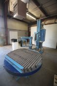 Cousins Stretch Wrapper, M/N 6100-45-CA, S/N 190402-6145-3762, Rotating Platform with Rollers,