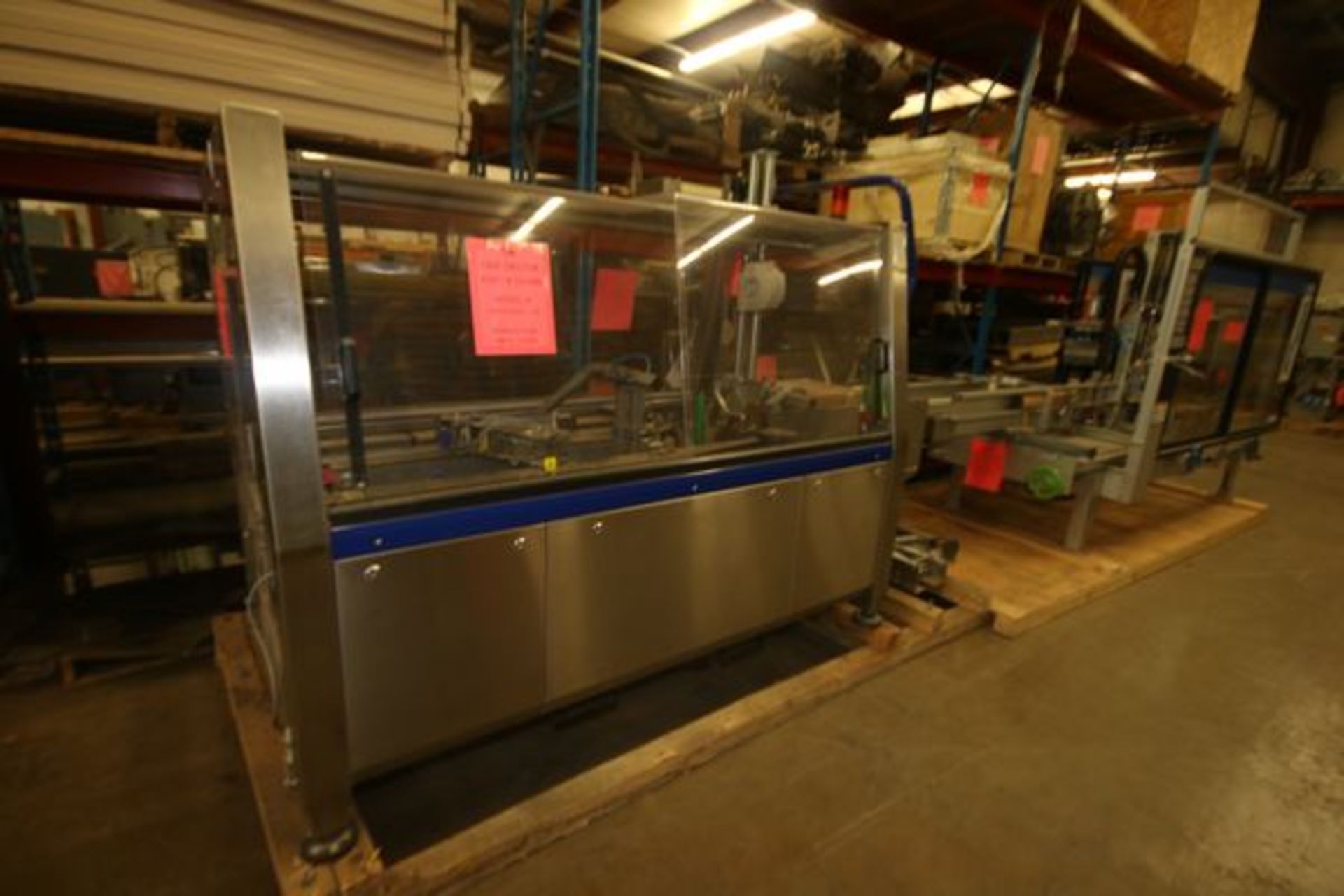 Ok Super Foamer Case Erector, S/N 00-21114, with Top and Bottom Tape Head (MC2) ***Located in WI